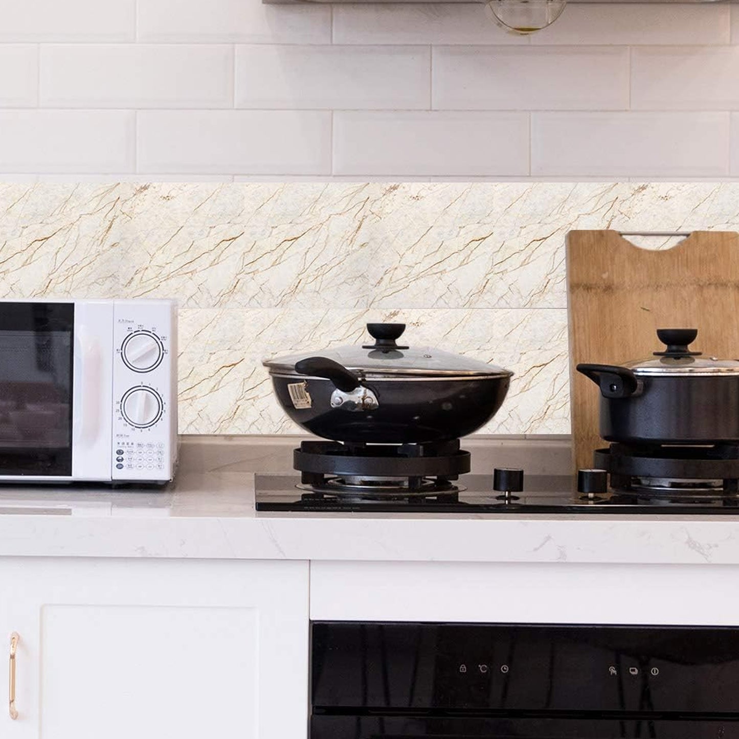 Self-adhesive Waterproof Wallpaper Roll 40 Cm X 10 M - (1 Pc)