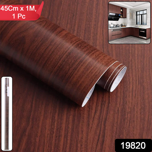 Self-adhesive Waterproof Wallpaper Roll 45 Cm X 1 M - (1 Pc)