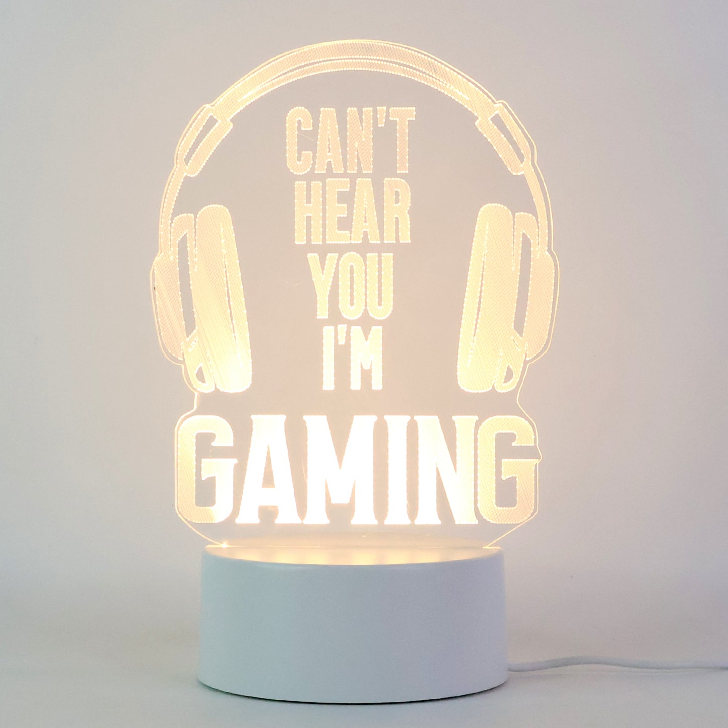 3d Acrylic Led Night Lamps  (1 Pc  Mix Design)