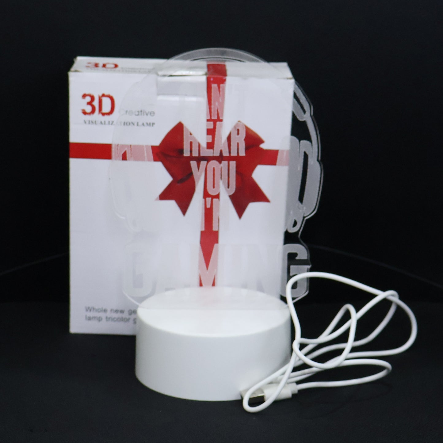 3d Acrylic Led Night Lamps  (1 Pc  Mix Design)